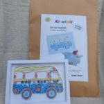J éduc - Kit créatif - papier - car rapide
